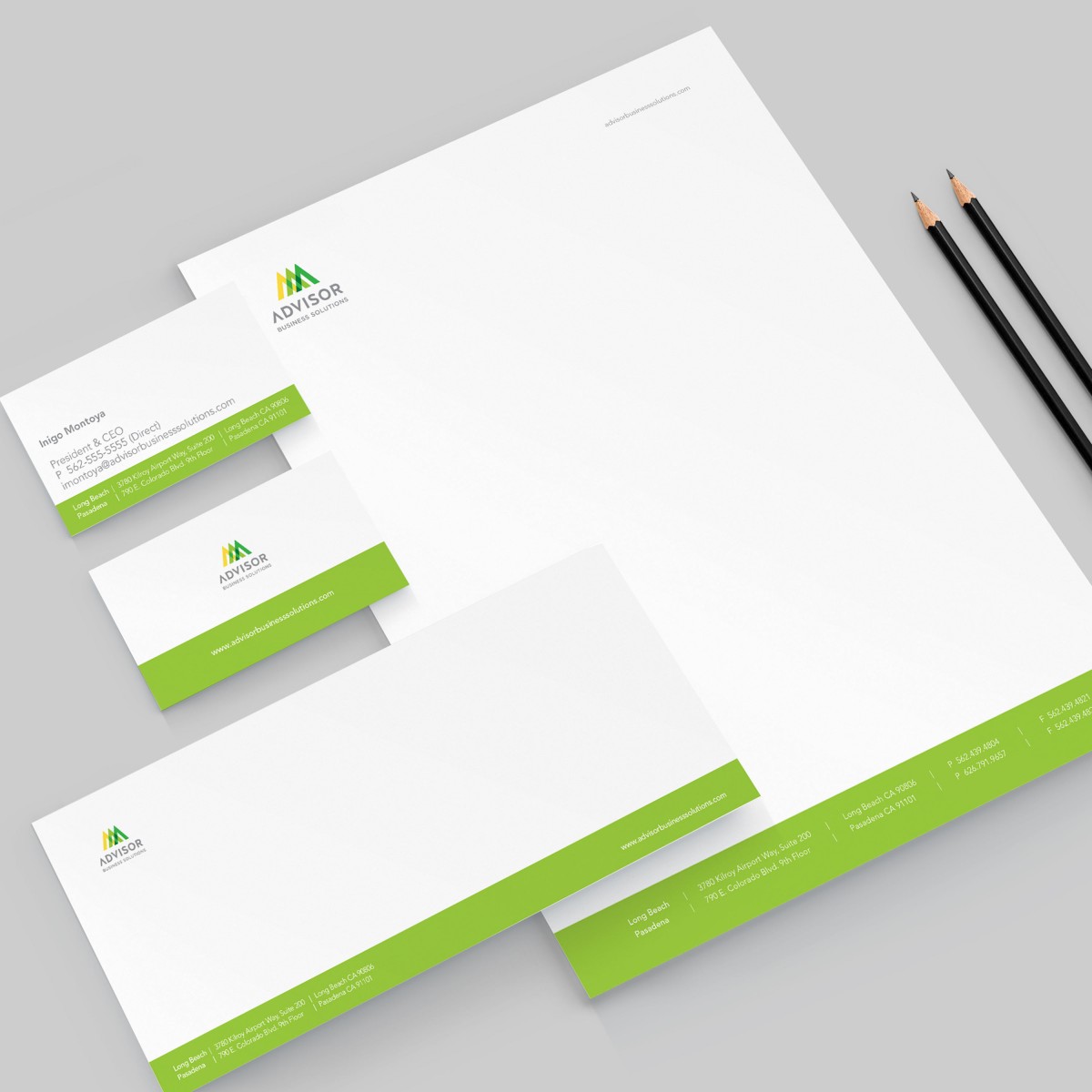 Advisor Business Solutions stationery system