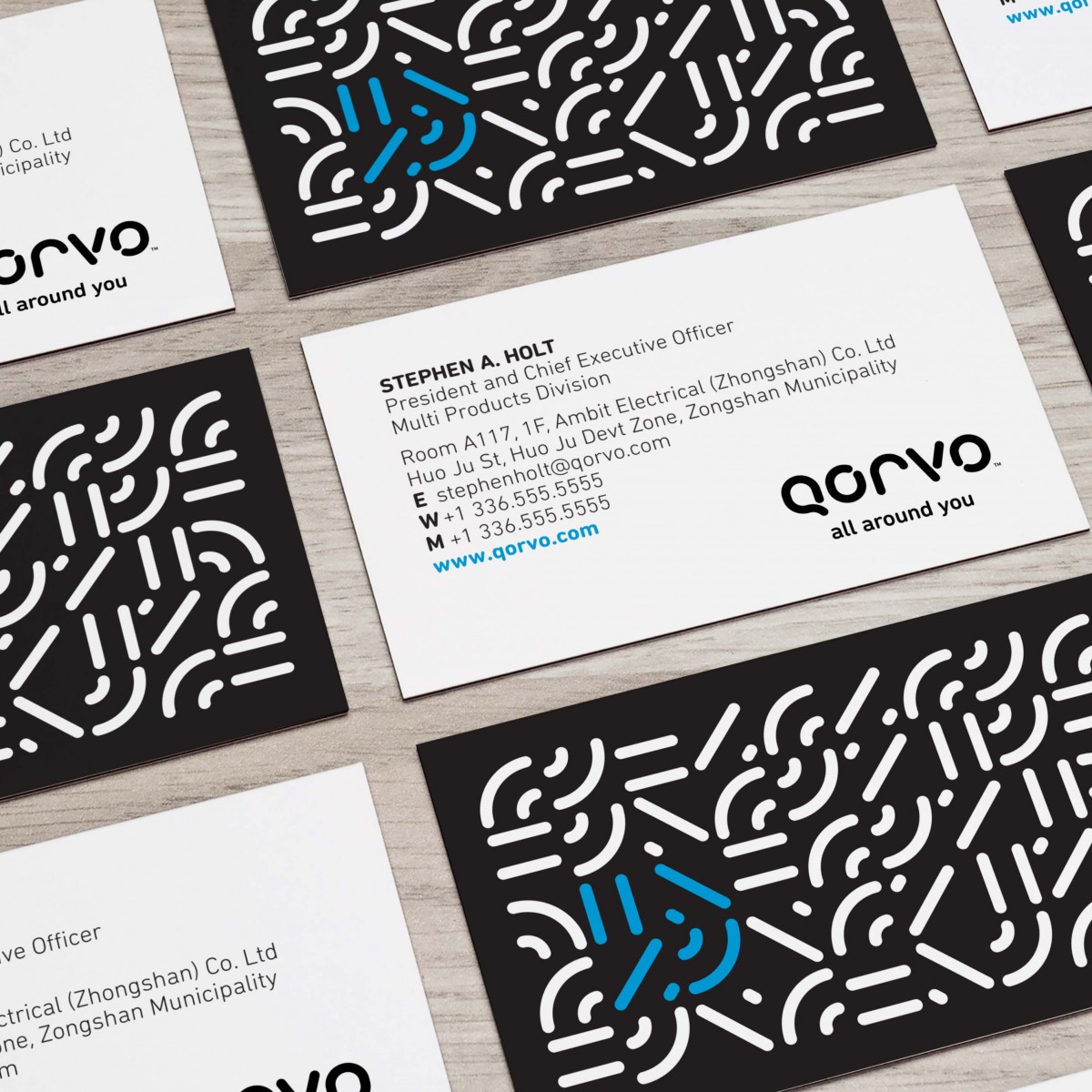 Qorvo business cards