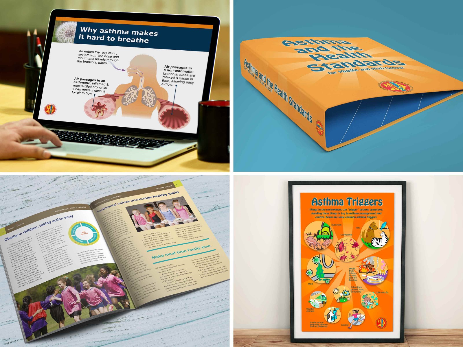 Projects created with MasterMinds Communications for Los Angeles Unified School District.