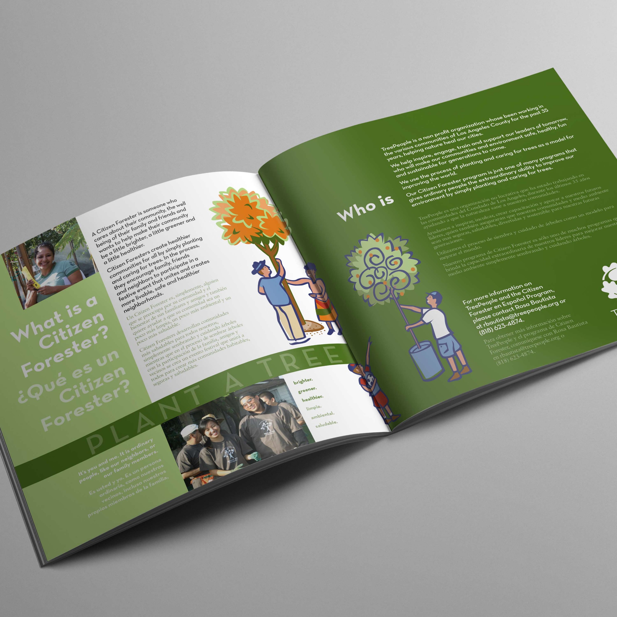 Tree People Brochure | The Vivere Design Team